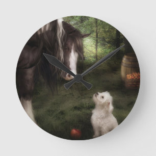 Horloge Ronde Voulez jouer