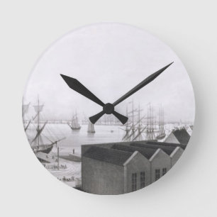 Horloge Ronde Vue de la Nouvelle-Orléans prise du Lower Cotton P