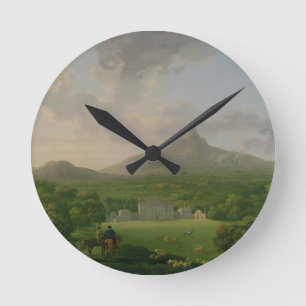 Horloge Ronde Vue de Powerscourt, comté Wicklow, c.1760-2 (huil