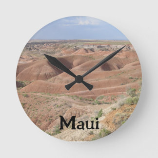 Horloge Ronde Vue du cratère du mont Haleakala Maui Sunrise