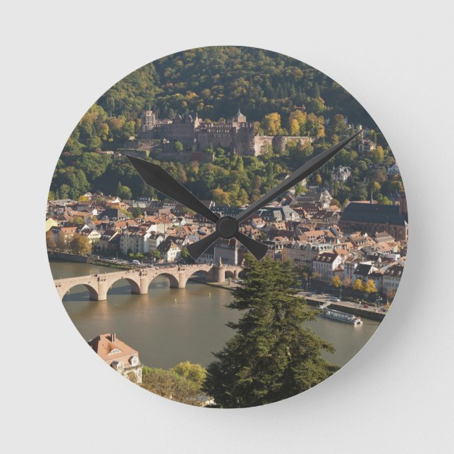 Horloge Ronde Vue sur l'Alte Brucke ou l'ancien pont (Recto)