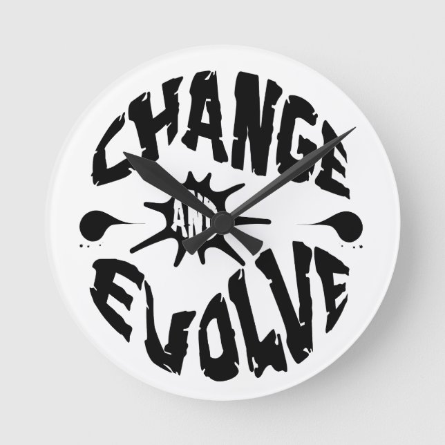 Horloge Ronde Wall Clock (Recto)