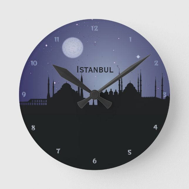 Horloge Ronde Wall Clock (Recto)