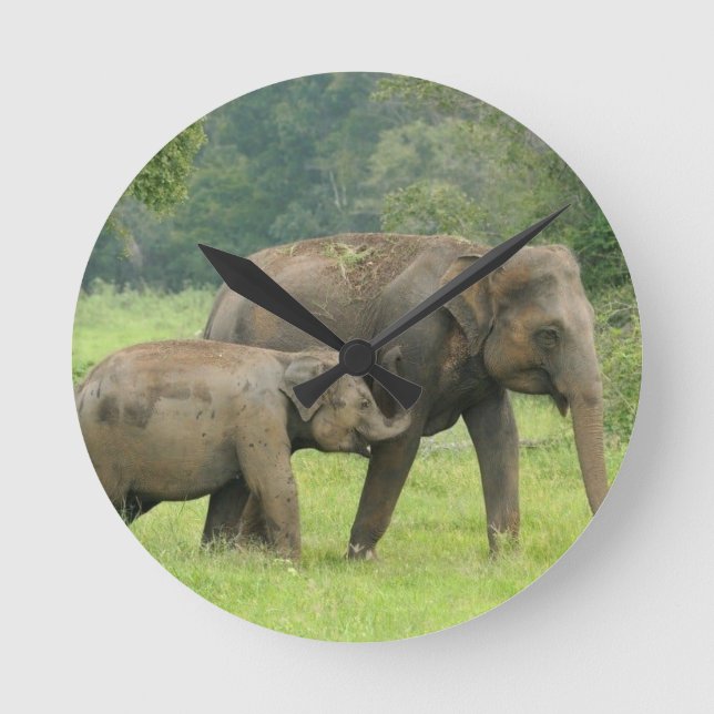 Horloge Ronde Wall Clock (Recto)