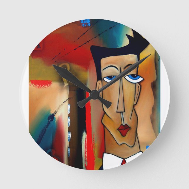 Horloge Ronde Wall Clock (Recto)