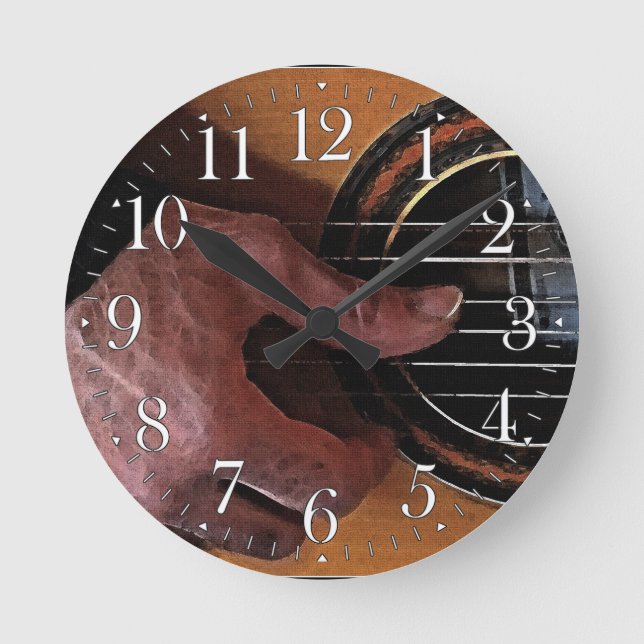 Horloge Ronde Wall Clock (Recto)