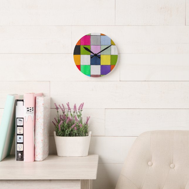 Horloge Ronde Wall Clock (Salle de lecture)