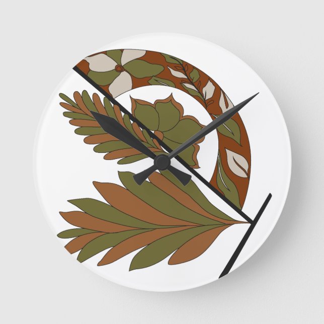 Horloge Ronde Wall Clock (Recto)