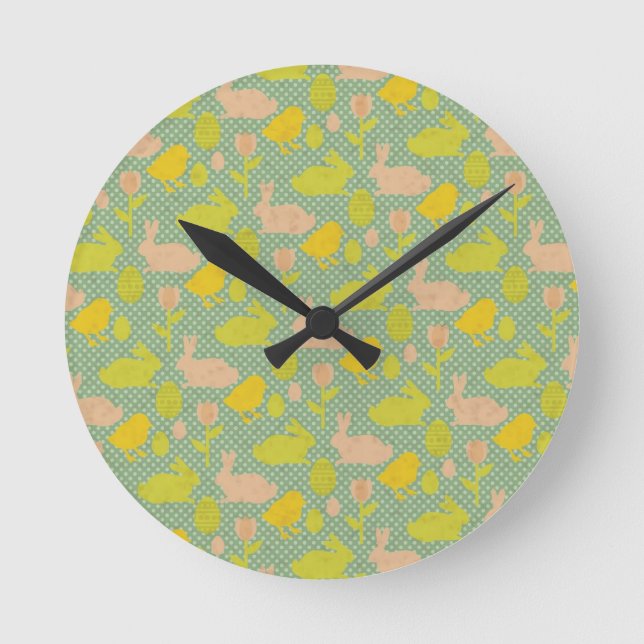 Horloge Ronde Wallpaper Easter (Recto)