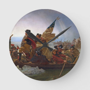 Horloge Ronde Washington croisant le fleuve Delaware