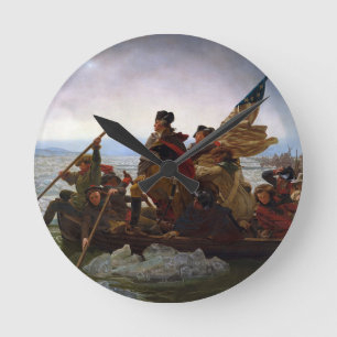 Horloge Ronde Washington traversant le Delaware