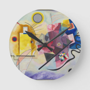 Horloge Ronde Wassili Kandinsky  Jaune-Rouge-Bleu - 1925