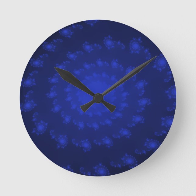 Horloge Ronde Whirlpool Ocean Depths Wall Clock (Recto)