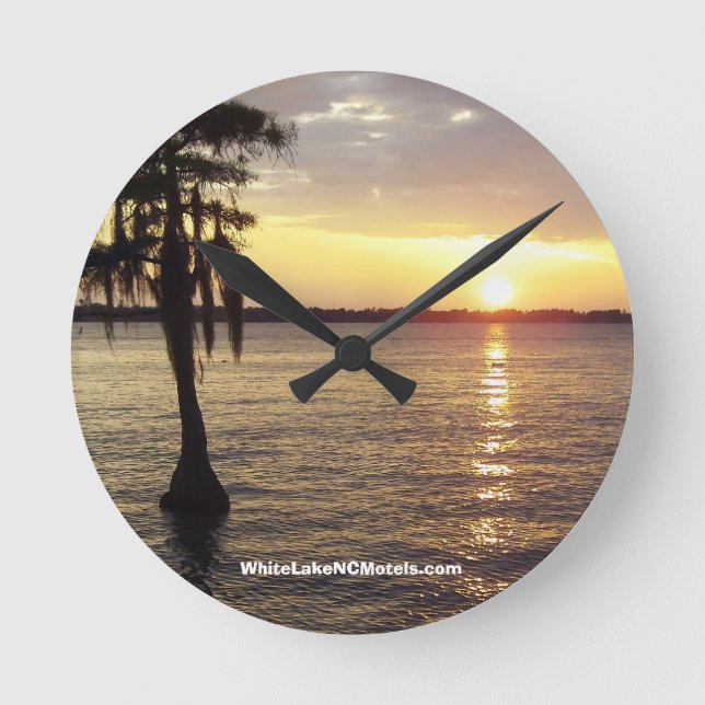 Horloge Ronde White Lake (Recto)