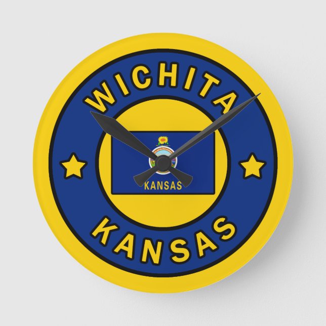 Horloge Ronde Wichita Kansas (Recto)