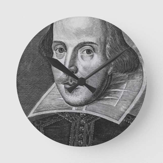 Horloge Ronde William Shakespeare (Recto)
