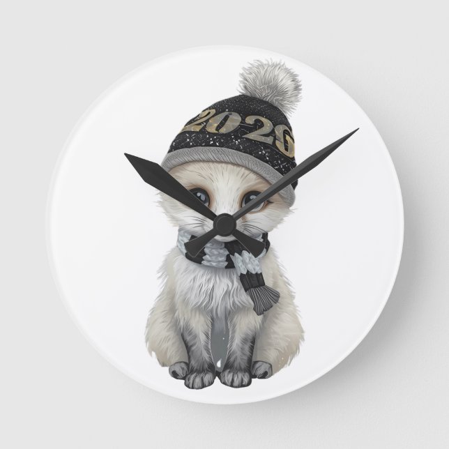 Horloge Ronde Winter Cutie 2026 Watch Cute Winter Animal Wrist W (Recto)