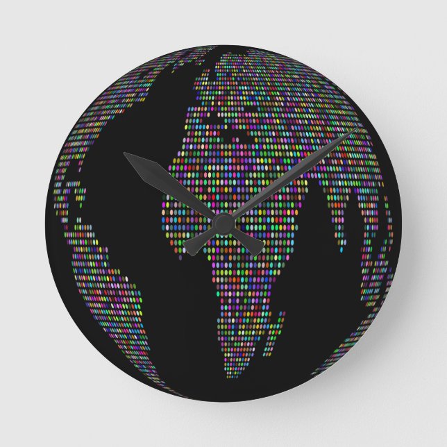 Horloge Ronde world earth planet globe (Recto)