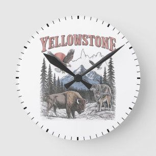 Horloge Ronde Yellowstone