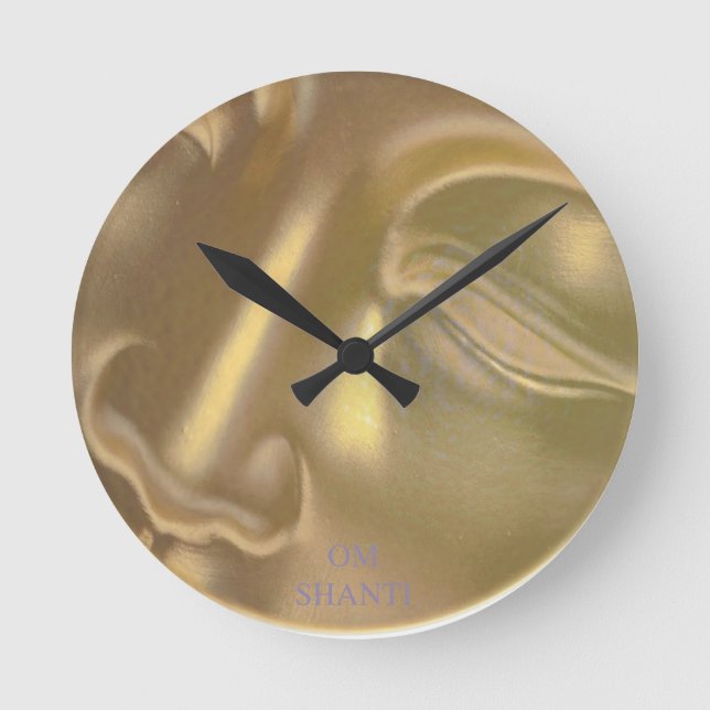 Horloge Ronde Yoga clock (Recto)