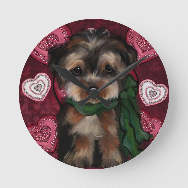 HORLOGE RONDE YORKIE          (Recto)