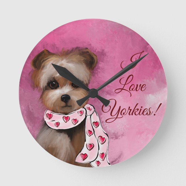 HORLOGE RONDE YORKIE           (Recto)