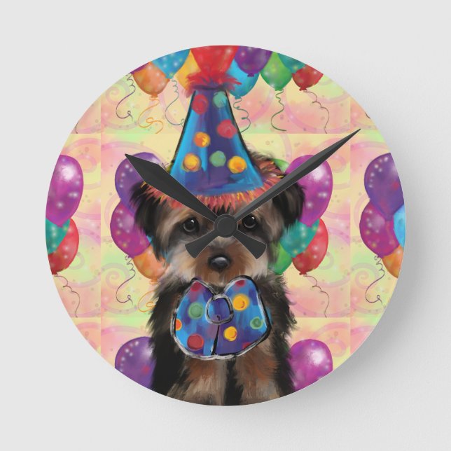 HORLOGE RONDE YORKIE (Recto)