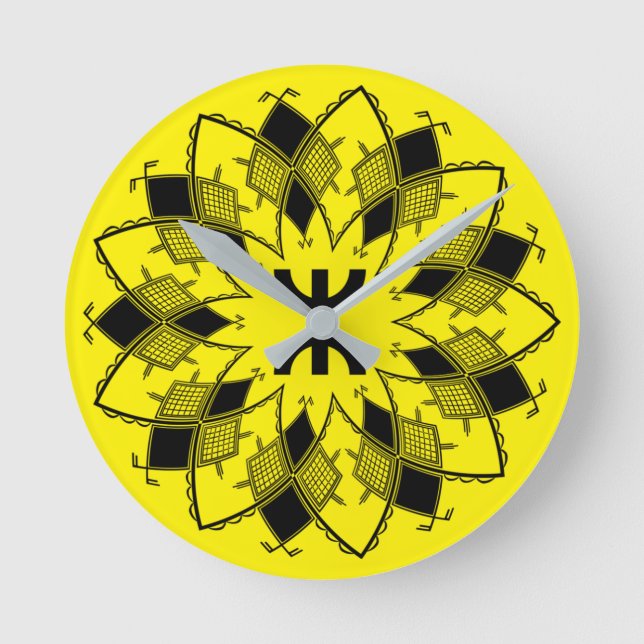 Horloge Ronde Z imazighen (Recto)