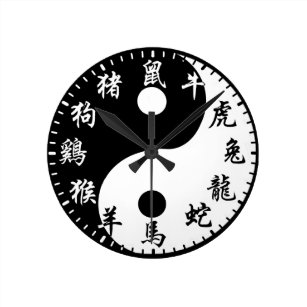 Japonais/caractères chinois > Kanji < #226 Horloge murale 