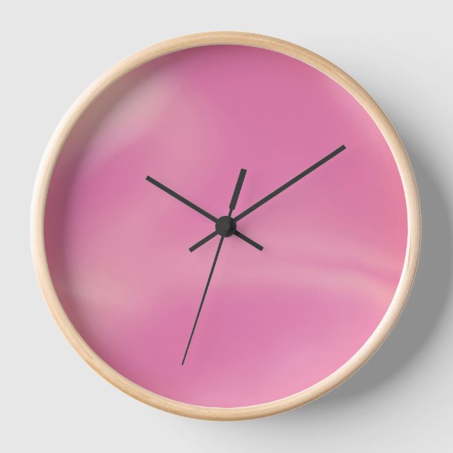 Horloge Rose bubble-gum  (Recto)