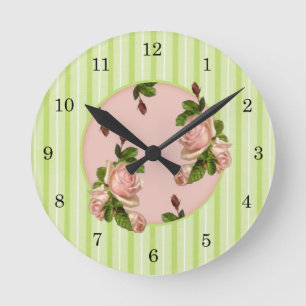 Horloge Rose du chalet