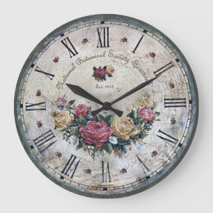 Horloge Rose vintage