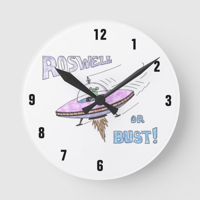 horloge ROSWELL ou BUST ! (Recto)