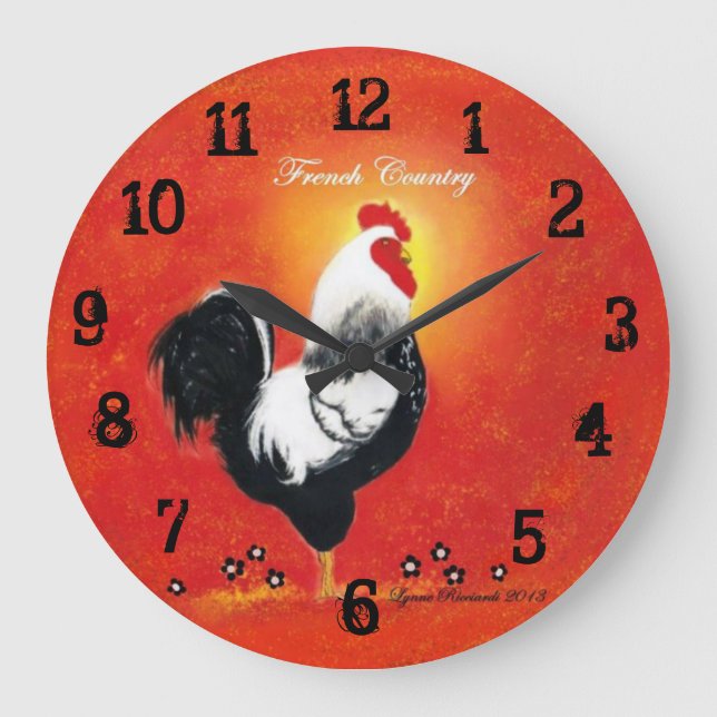 Horloge rouge (Recto)