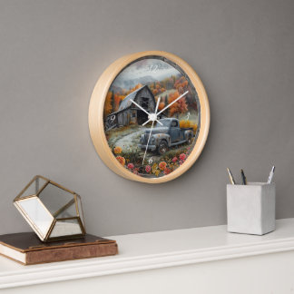 Horloge rustique
