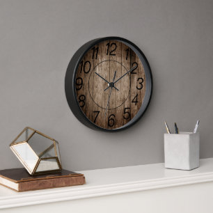 Horloge Rustique Moderne