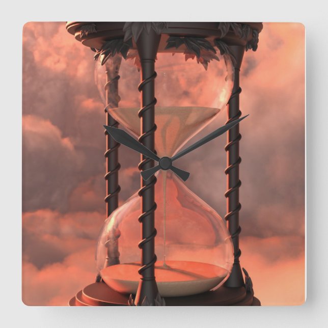 Horloge sablier du temps (Recto)