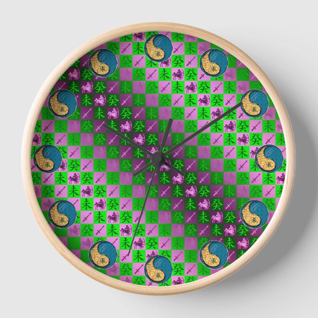 Horloge Sagittaire & Chèvre d'eau (Recto)