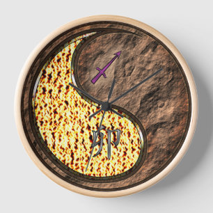 Horloge Sagittaire & Lapin de Terre