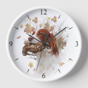 Horloge Saison de chasse à la bécasse