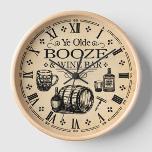 Horloge Salle vintage Bar