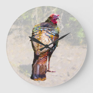 horloge sauvage de dinde
