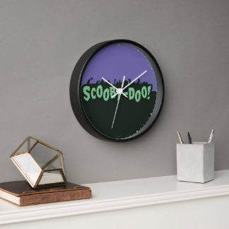Horloge Scooby-Doo ! Logo Monster Silhouette