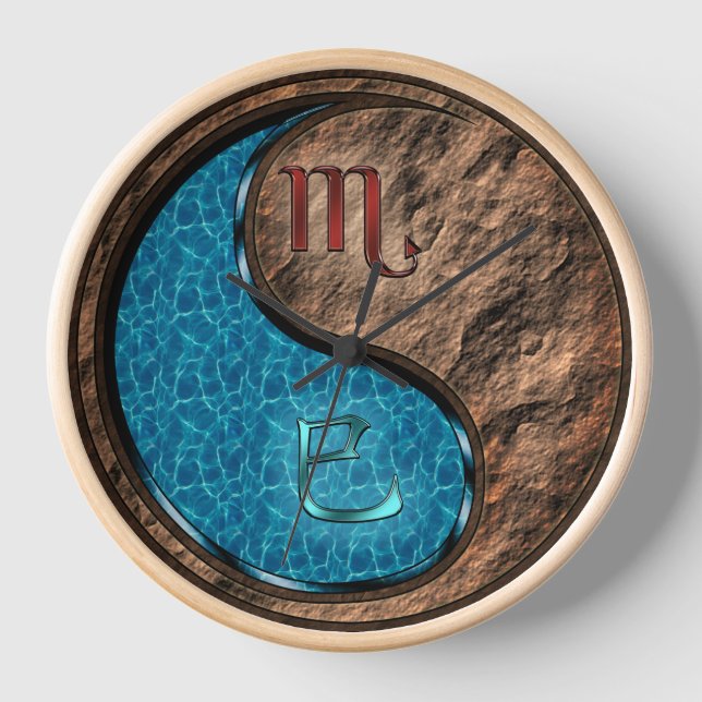 Horloge Scorpion & Serpent de terre (Recto)