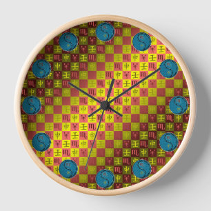 Horloge Scorpion & Singe d'eau