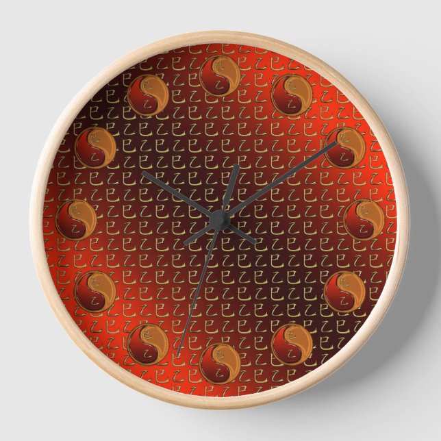 Horloge Serpent de bois (Recto)
