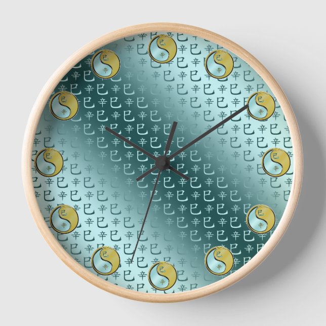 Horloge Serpent de Métal (Recto)