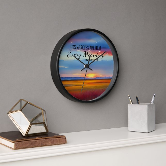 Horloge Ses Monnaies Sont Nouvelles Tous Les Matins Horlog (Bureau)