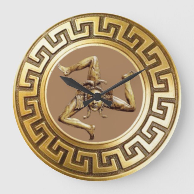 Horloge sicilienne Trinacria (Recto)