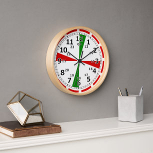 Horloge Signal d'alarme CW de l'horloge de la salle radio